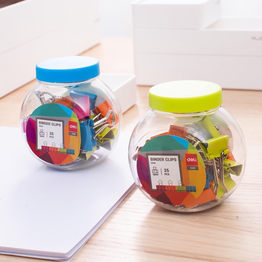 

[JAR] DELI Binder Clip Warna