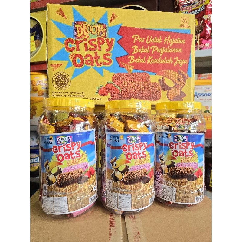 

Oats Dloops Crispy Toples 400 gram