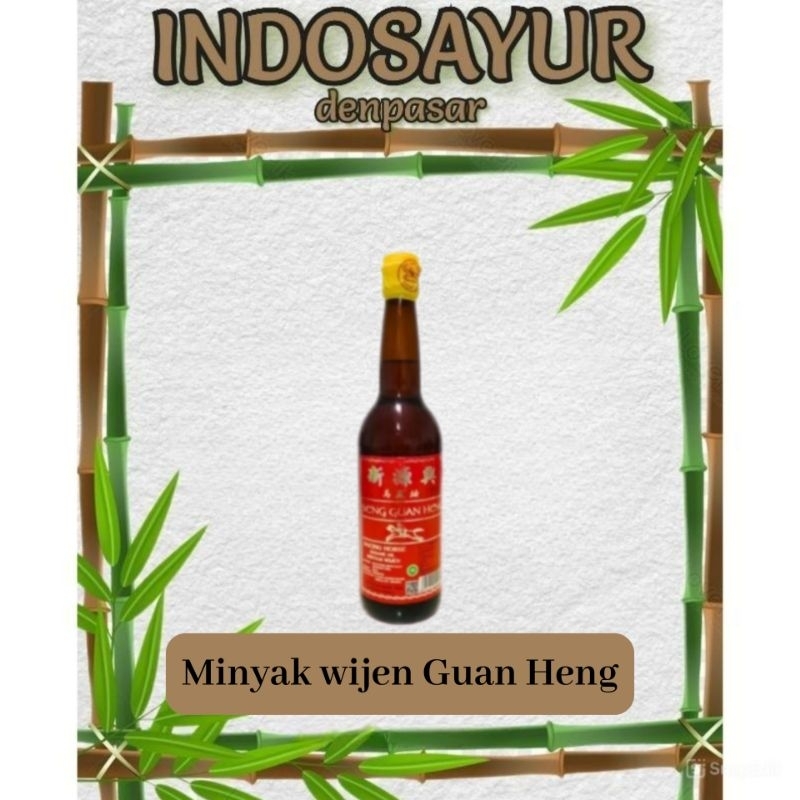 

Minyak wijen cap Seng Guan Heng 620ml _ INDOSAYUR