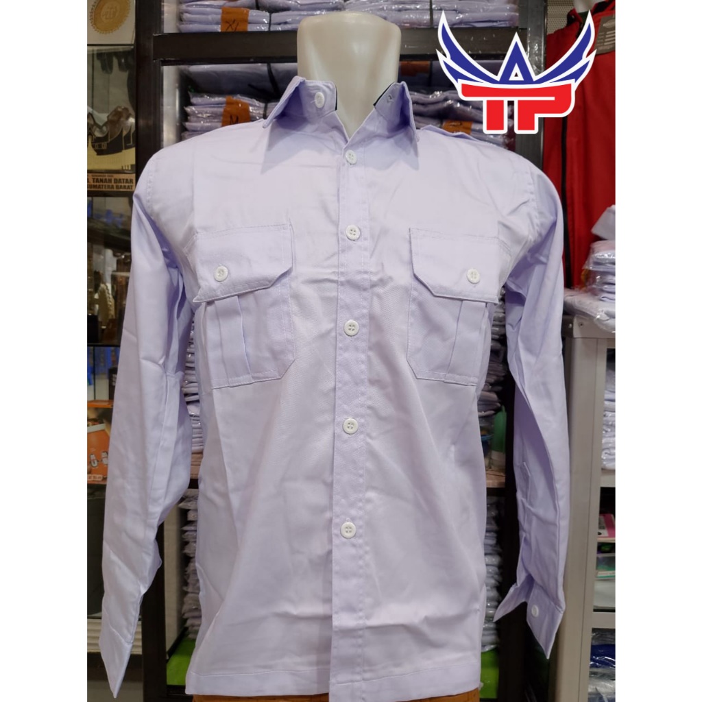 Kemeja seragam PNS / Kemeja seragam PDH putih