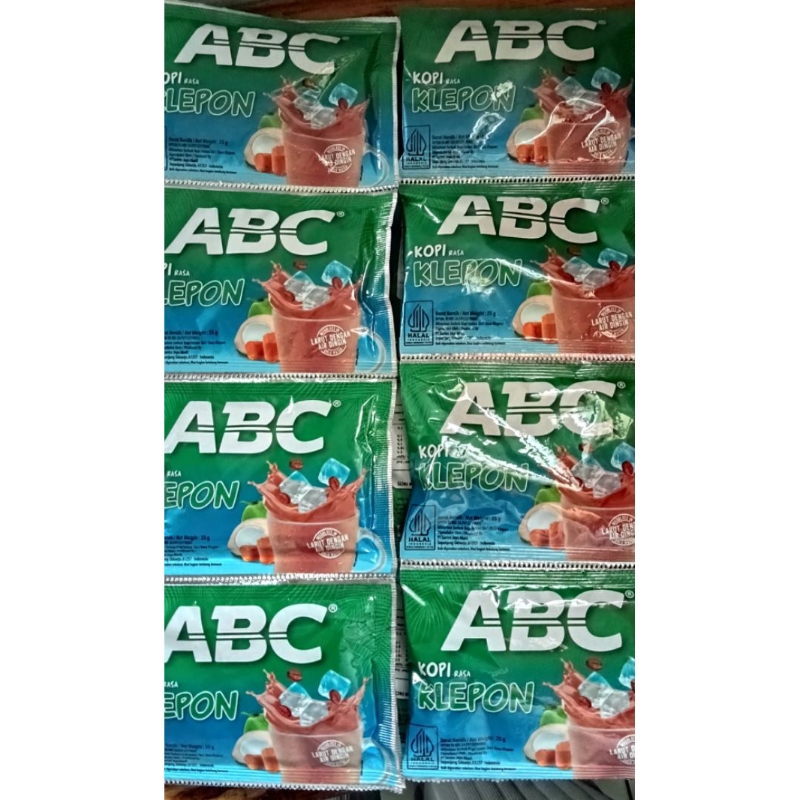 

Kopi ABC klepon