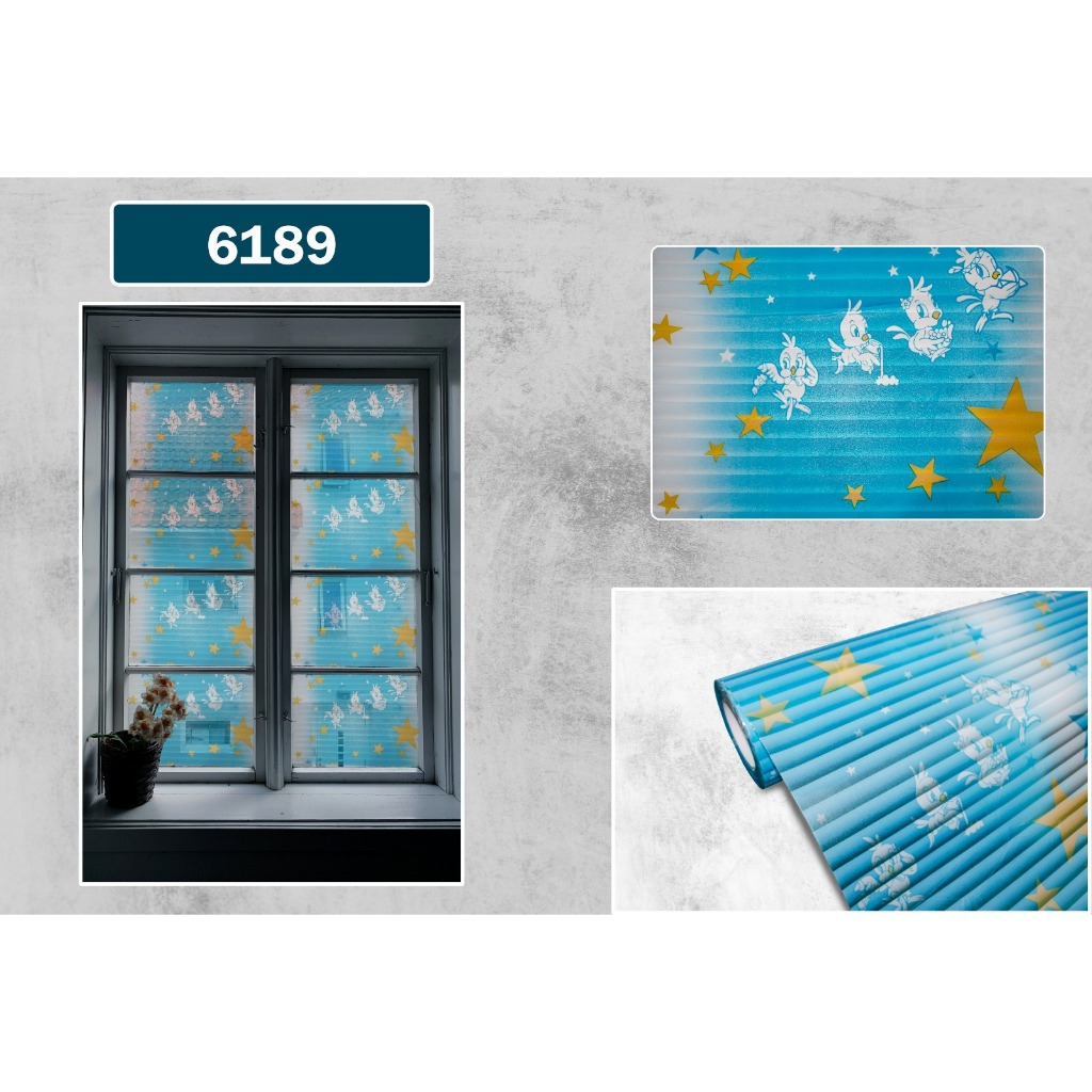 STIKER KACA KODE 6189 KUALITAS TEBAL,SUDAH TERDAPAT LEM,STIKER TERMURAH,STIKER KACA JENDELA,STIKER K