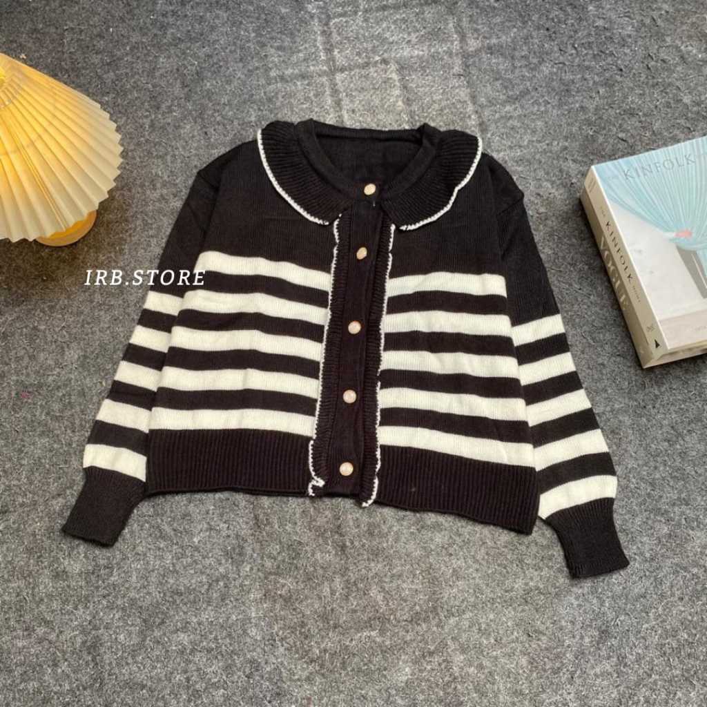 HARUKA KNIT CARDIGAN RAJUT WANITA PREMIUM