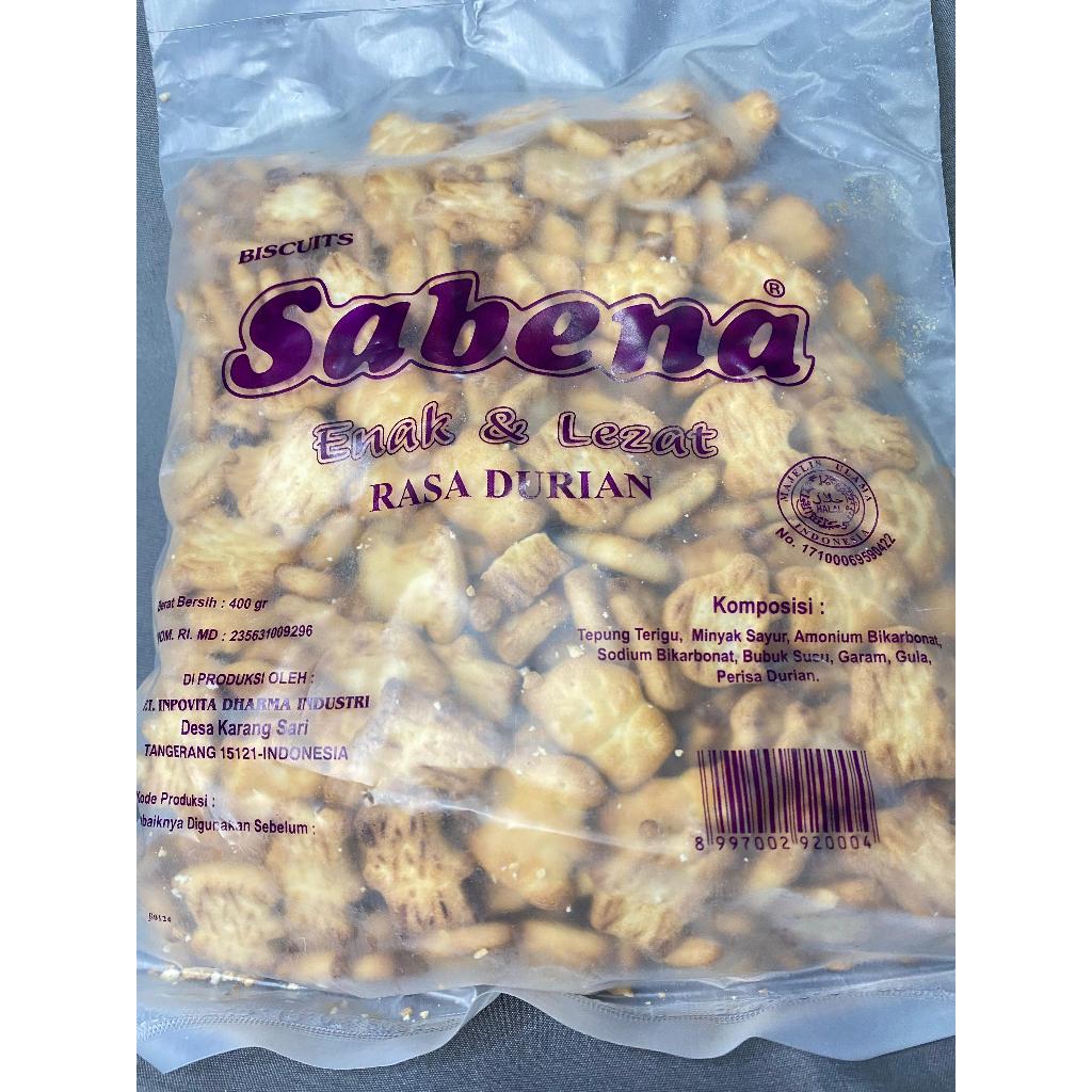 

BISCUITS SABENA ENAK & LEZAT 1 BKS 400 gr