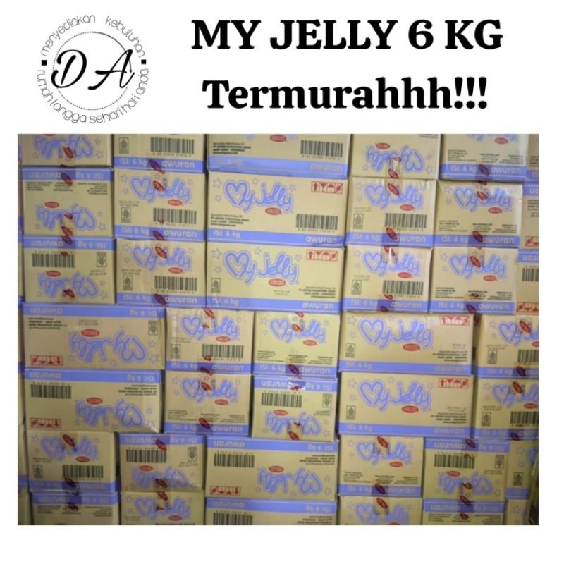 

•DA• MY JELLY 6 KG EXP Juni 2026 CEK DESKRIPSI SEBELUM PESAN