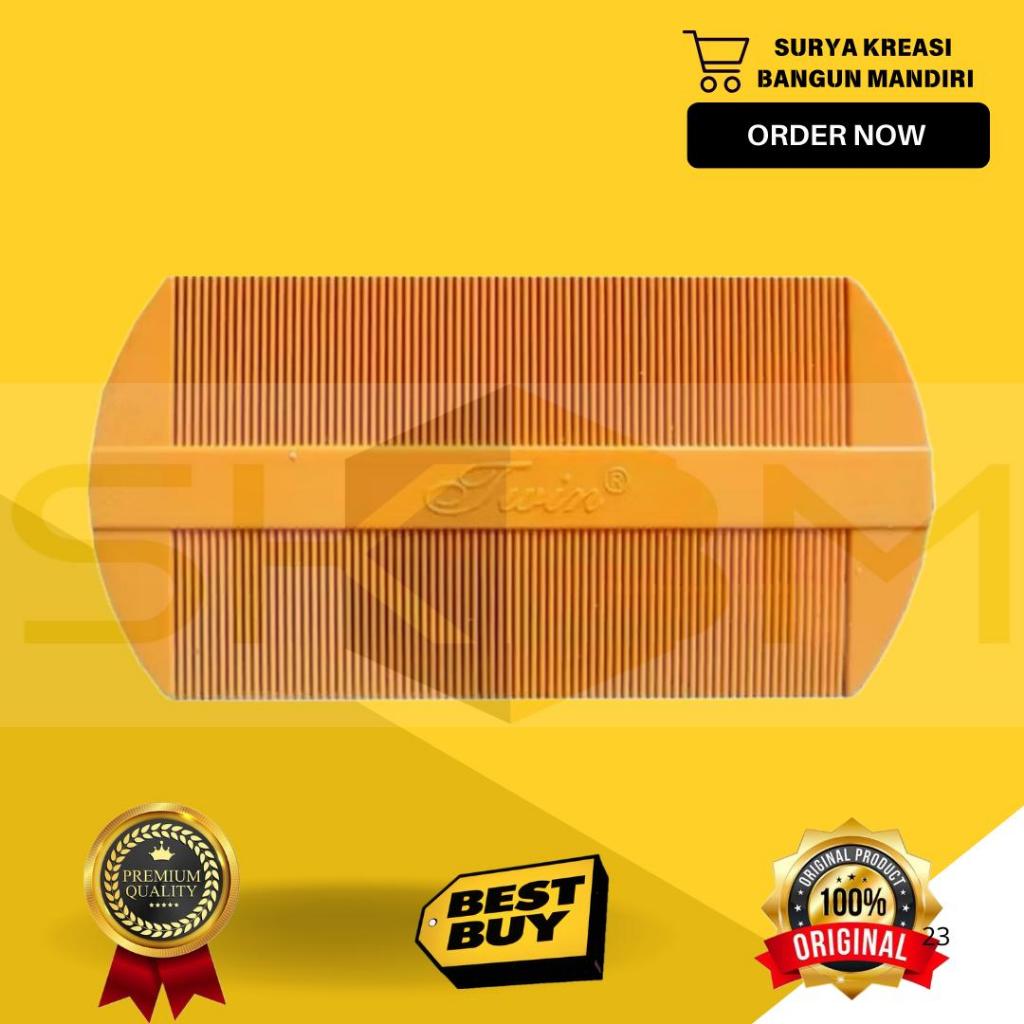 SISIR SERIT - SISIR KUTU - SISIR SERIT KUTU RAMBUT - SISIR SERIT 2 SISI - SISIR PEMBERSIH KUTU RAMBU