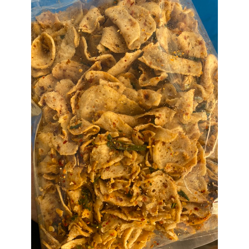 

Basreng Pedas Daun Jeruk cabe asli