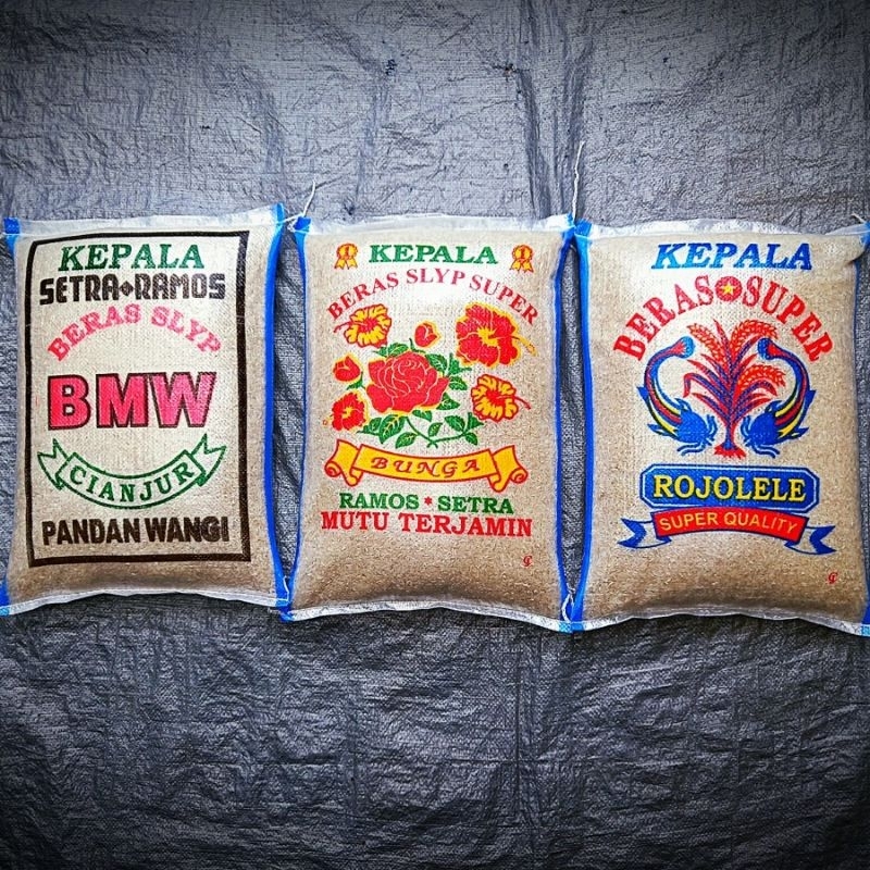 

BERAS BUNGA / ROJOLELE / BMW - 15Kg & 15Lt - BERAS PUTIH - SUPER SETRA RAMOS