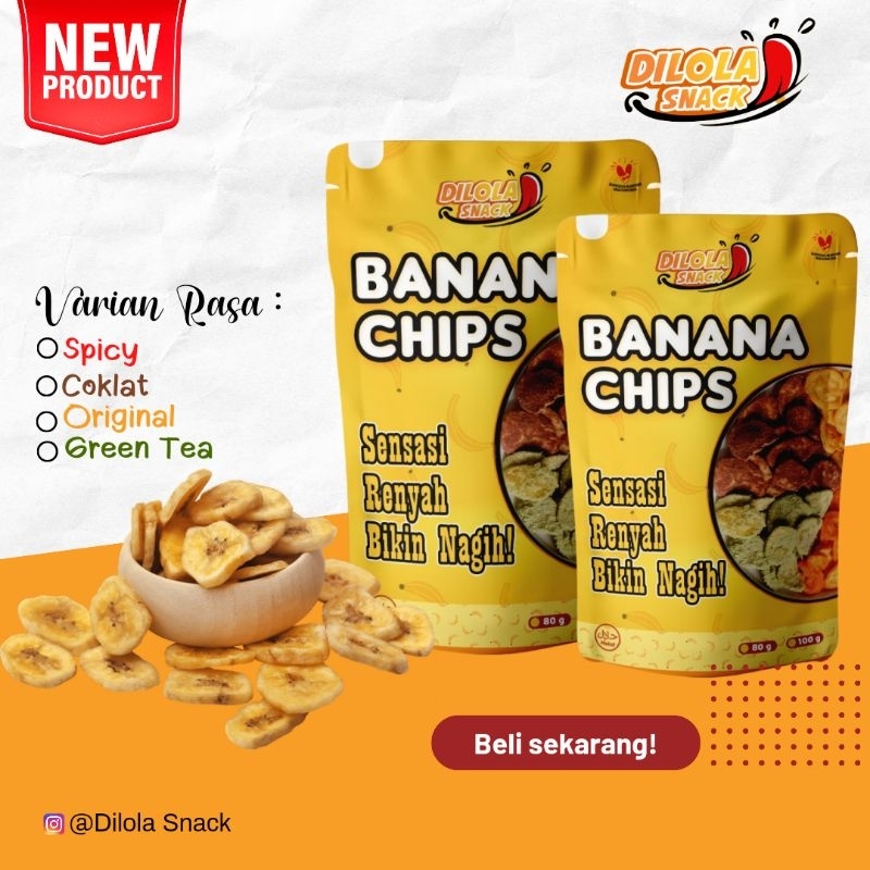 

BANANA CHIPS/Rasa sweet spicy