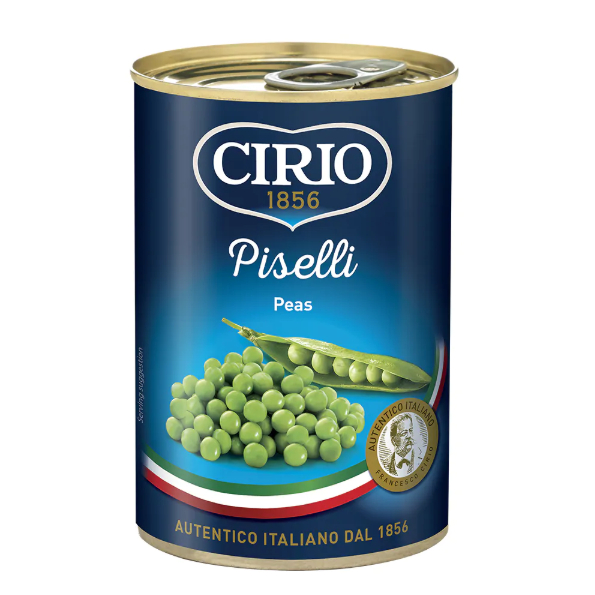

kacang polong garden peas piselli cirio 400