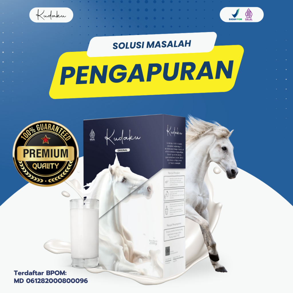 

Susu Kuda Pengapuran Tulang dan Sendi Mencegah Osteoporosis Pengeroposan Tulang - Kudaku 1 Box