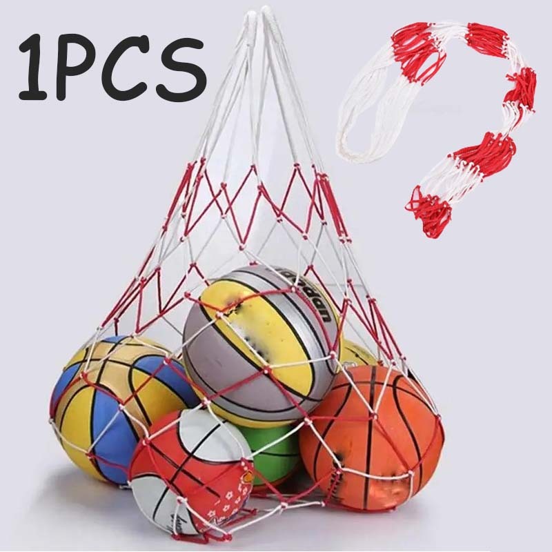 1.2M Tas Bola Besar Jaring Bola Sepak Futsal Voli Basket Multifungsi Bola Olahraga Membawa Tas Jarin