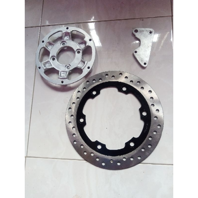 adaptor cakram kharisma PNP cakram Tiger Revo piringan cakram Tiger Revo PNP kharisma Supra x 125 ad