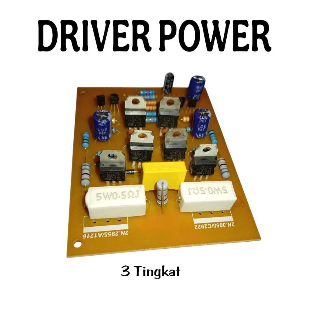 DRIVER POWER 2 TINGKAT DAN 3 TINGKAT KUALITAS BAIK INDAR