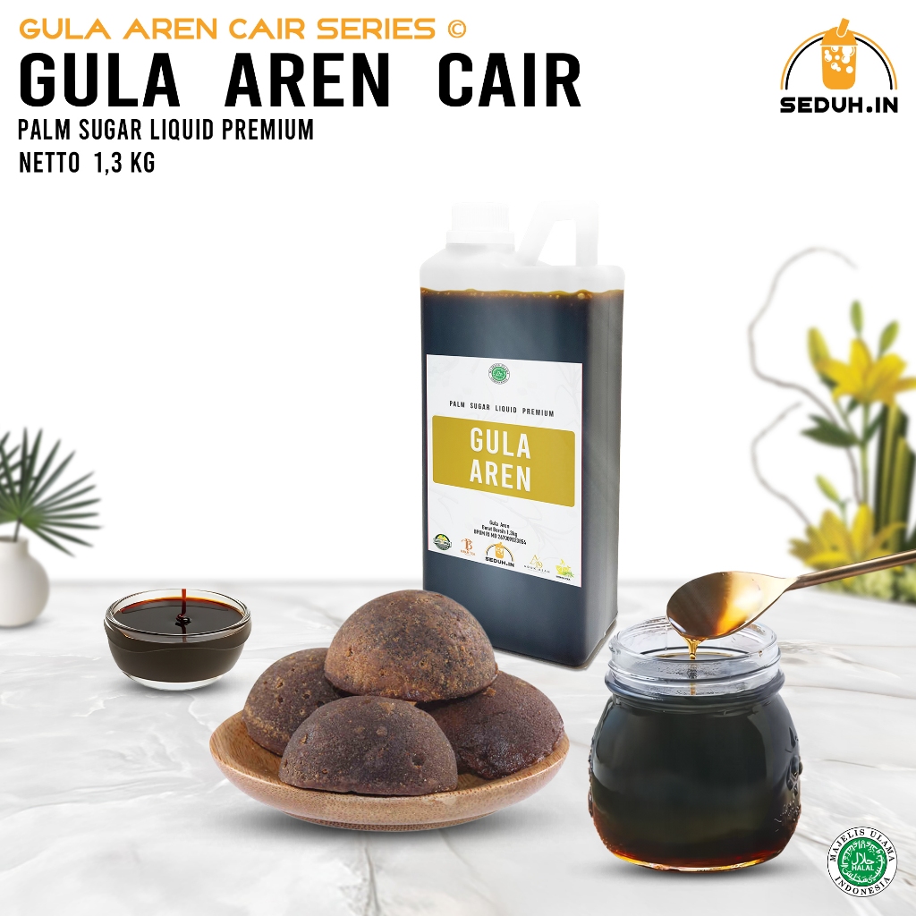 

RB Brown Sugar Pure liqiud 1,3KG /Gula Aren Cair Premium