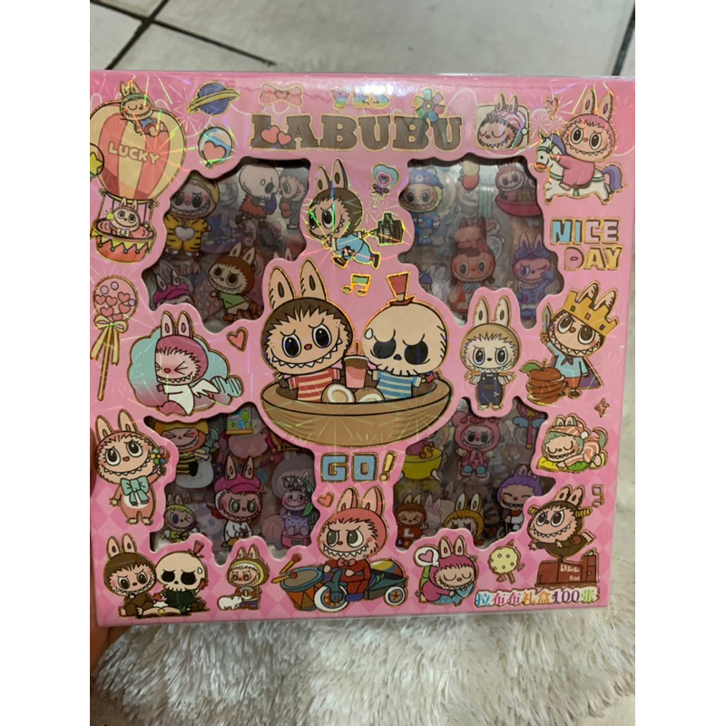 

STIKER kotak isi 100lembar/stiker labubu/stiker Santiago/stiker kuromi