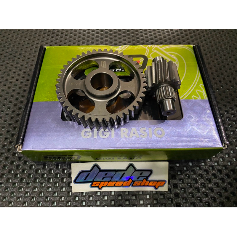 GEAR GIGI RASIO SET NGRI RACING VARIO 125 VARIO 150 PCX CBU 14/43 14/44 15/42 15/43