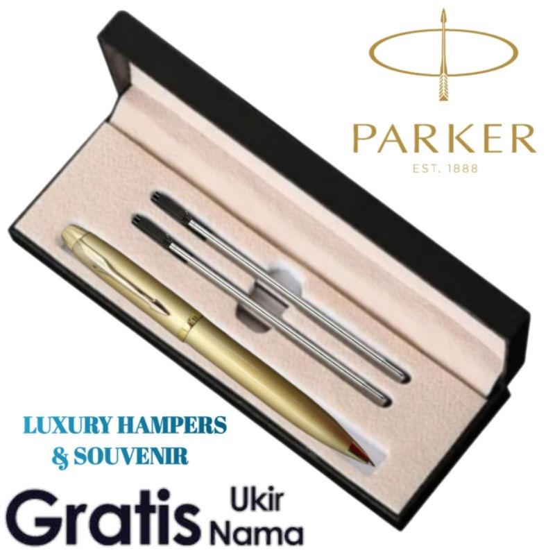 

Pulpen Mewah Giftset Pen Hampers Kadu Ulang Tahun Parker Gratis Grafir Nama/Logo
