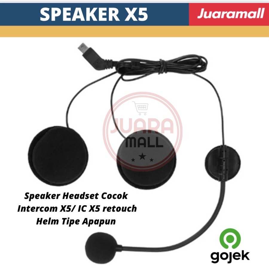 PART HEADSET INTERCOM X5 PART HEADSET INTERCOM X5 RETOUCH PART SPEAKER INTERCOM X5 ORIGINAL