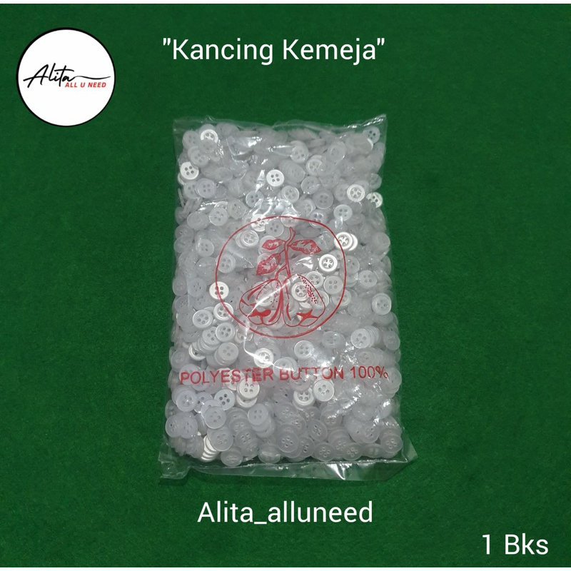 Kancing Kemeja Lubang 4 (10 gross)