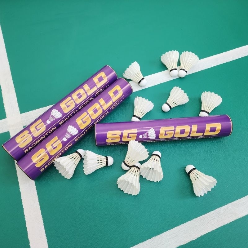 shuttlecock SG GOLD (feather shuttlecock)