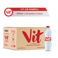 

Vit Air Mineral 550ml 1 Dus ( 24 botol )