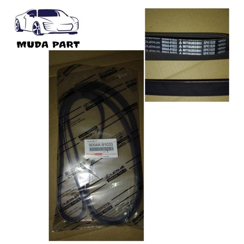 FAN BELT/BELT SABUK TOYOTA RUSH (6PK1920)