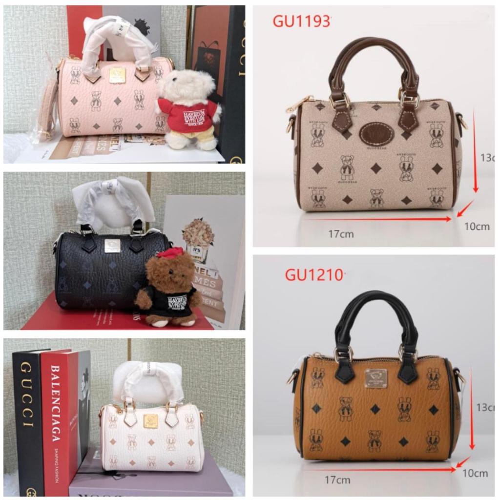 Tas selempang wanita import GUOO BEAR GU1210 - GU1193 - Tas sling wanita mini - speedy bag mini - sl