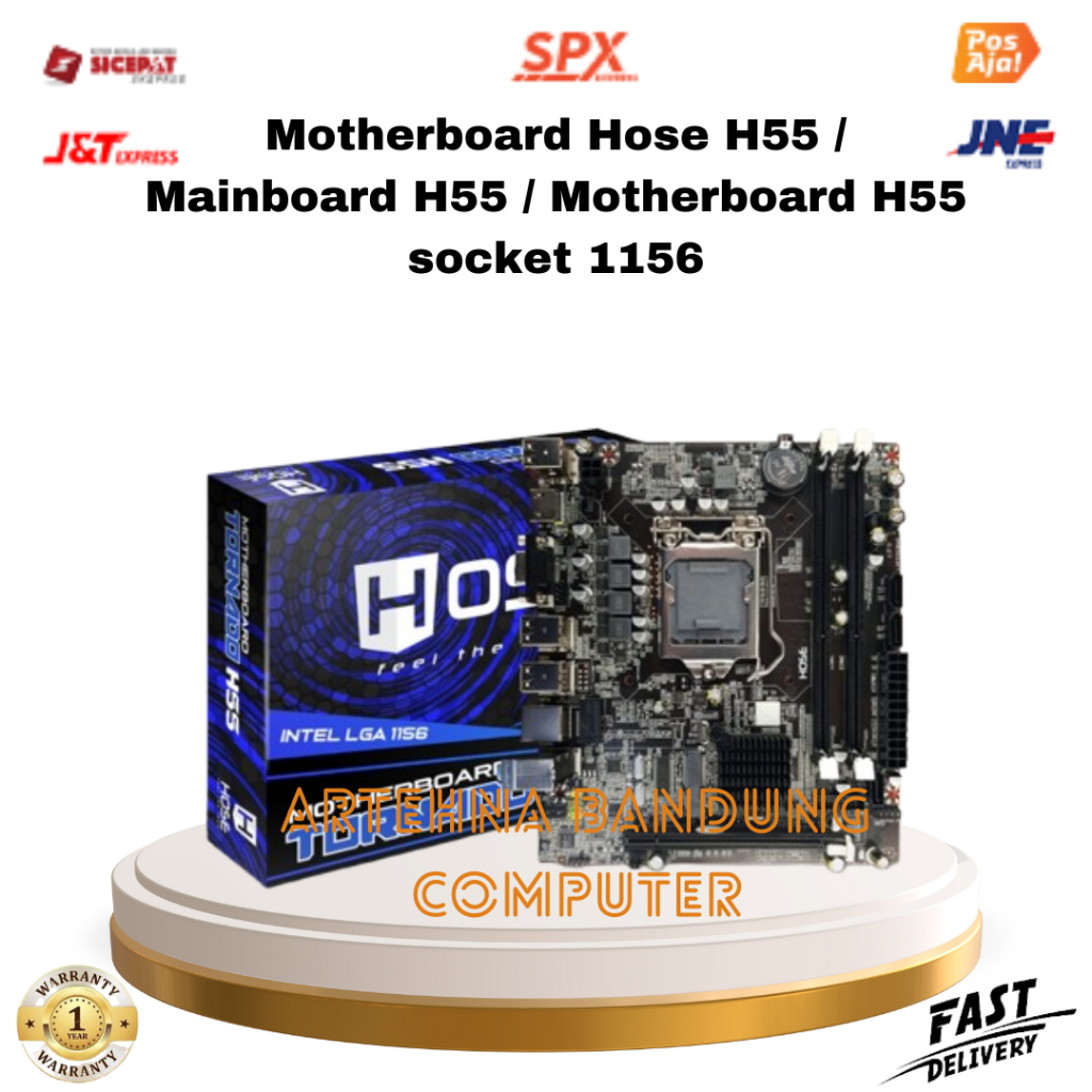 Motherboard H55 socket 1156 Ddr3