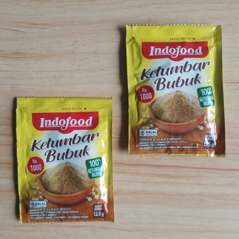 

ketumbar bubuk indofood 125 gr bumbu masak bumbu dapur