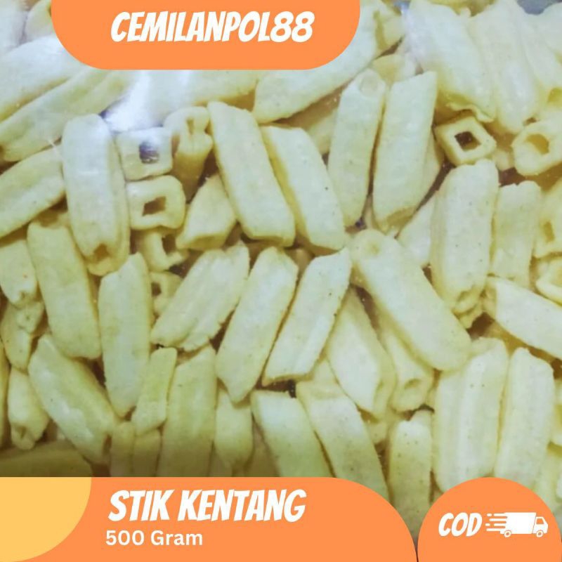 

KENTANG STIK ORIGINAL 500 GRAM | CEMILAN GURIH DAN RENYAH | CEMILANPOL88