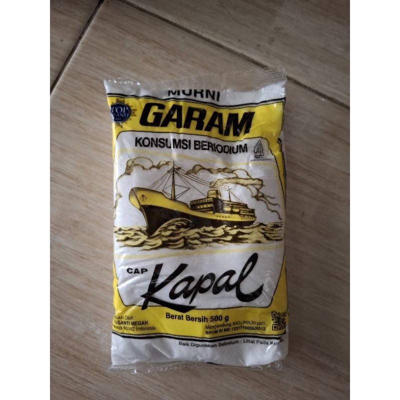 

Garam Cap Kapal 500gr