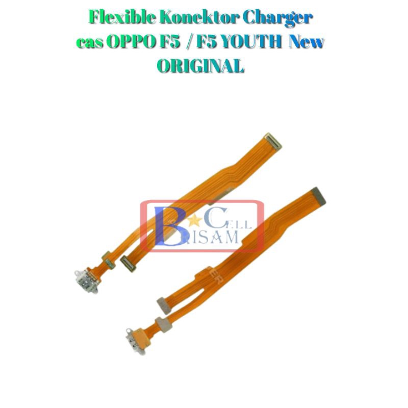 Flexible Konektor Charger cas OPPO F5  / F5 YOUTH  New ORIGINAL