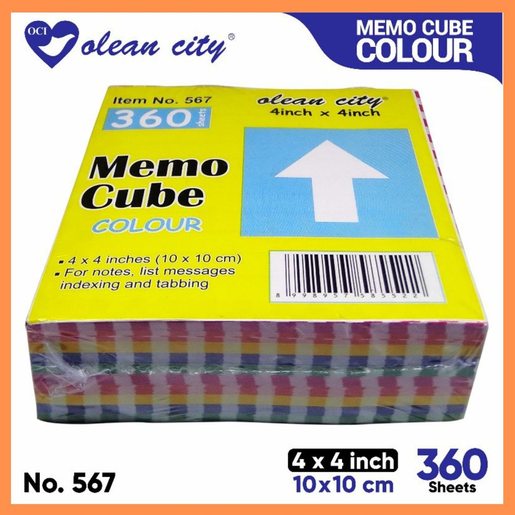 

Memo Cube Kotak Motif 567 Olean City