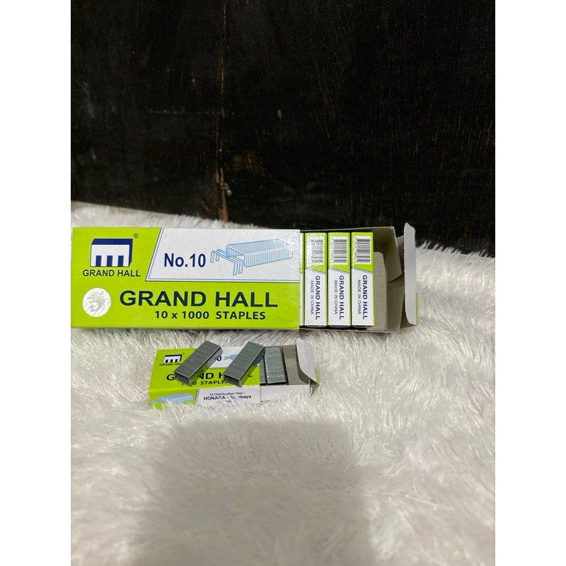 

ISI STAPLES 1pcs MEREK GRAND HALL NO 10(kecil)