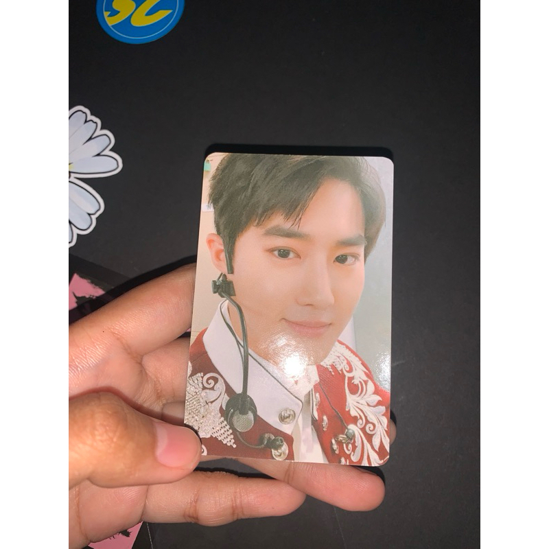 photocard suho exo the elyxion dot live dvd