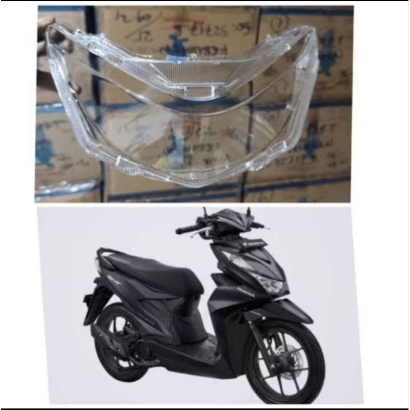 Bening Mika Lampu Depan Motor Honda Beat Deluxe Beat New Tahun 2020 - 2023