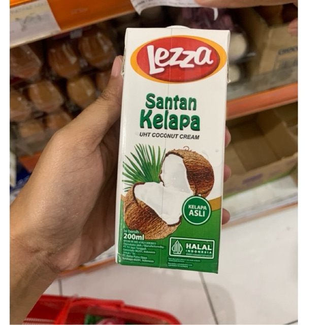 

Lezza Santan Kelapa Uht Coconut Cream 200 ML
