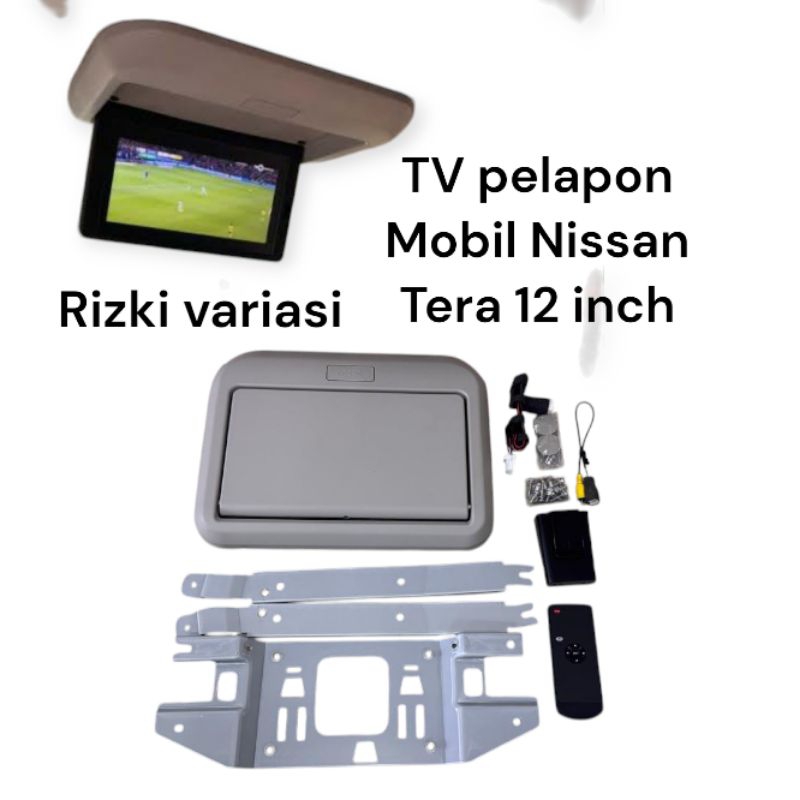 TV PELAPON mobil Nissan Tera 12 inch
