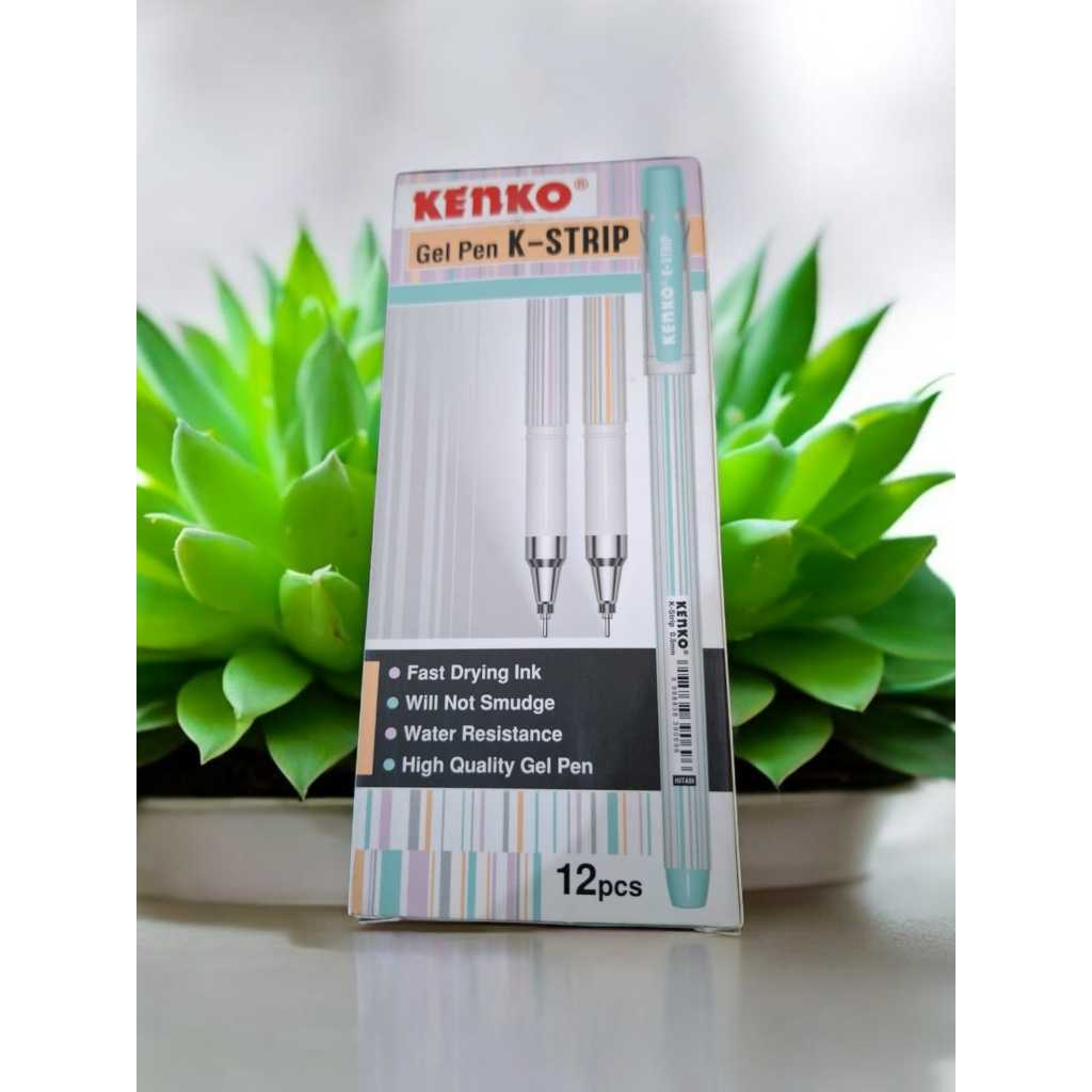 

(Per Kotak) Pulpen Kenko Gel Pen K-Strip