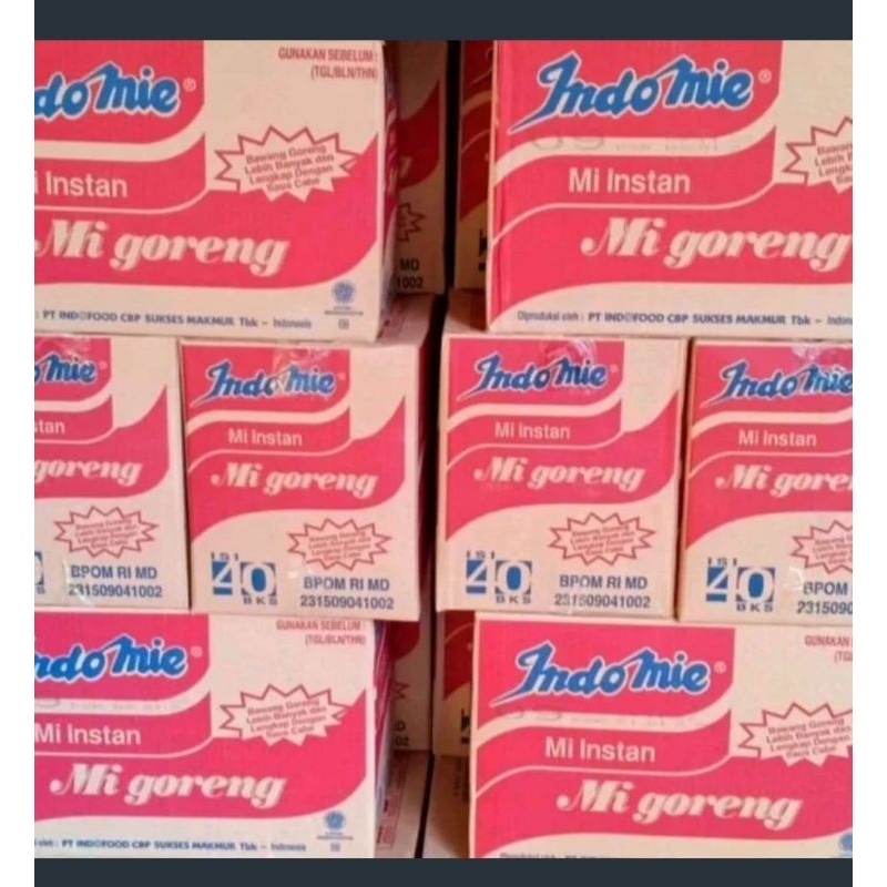 

Indomie Goreng Per dus isi 40 Pcs