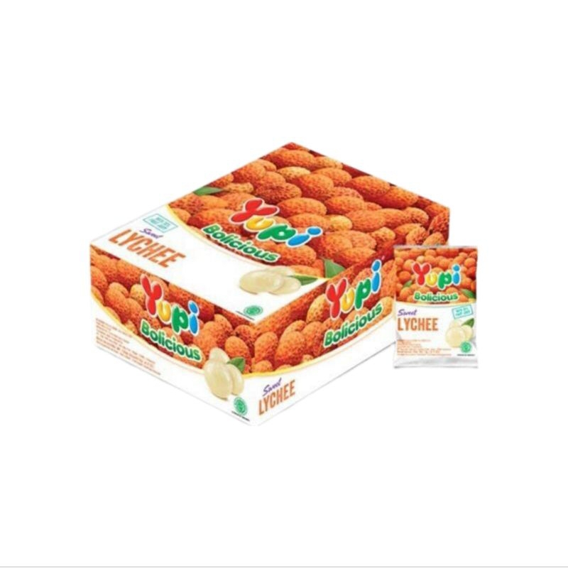 

Yupi Jelly Gummy Candy - Bolicious (1 box/24 pcs)