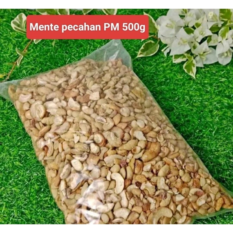 

Kacang Mede Patahan Mentah/Mente Patahan 500g PM