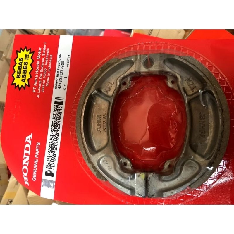 KAMPAS REM BELAKANG BEAT,VARIO,SCOPPY KZL-930.