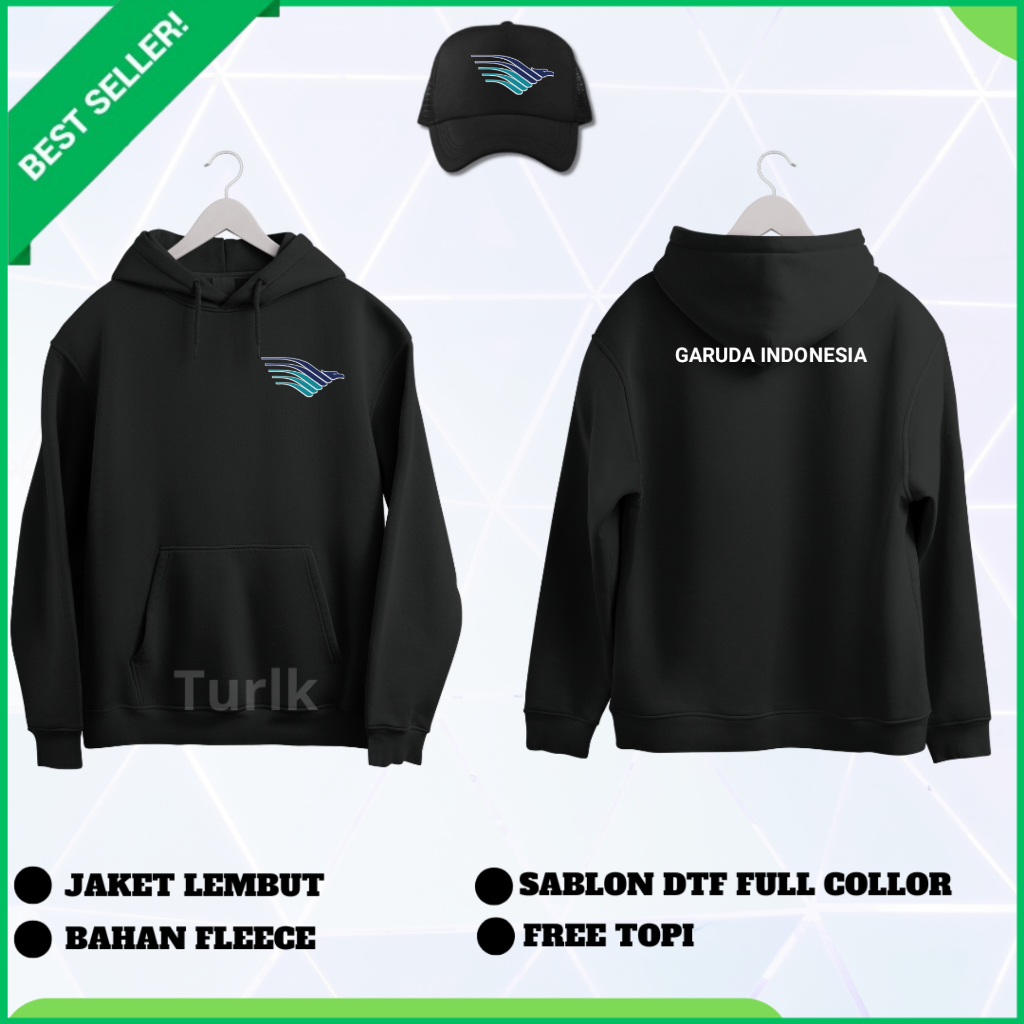 Jaket Garuda Indonesia Jaket Hoodie Garuda Indonesia Custom Hoodie Keren