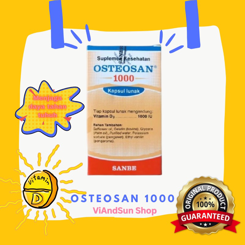 Osteosan 1000 Vit D3 1000iu