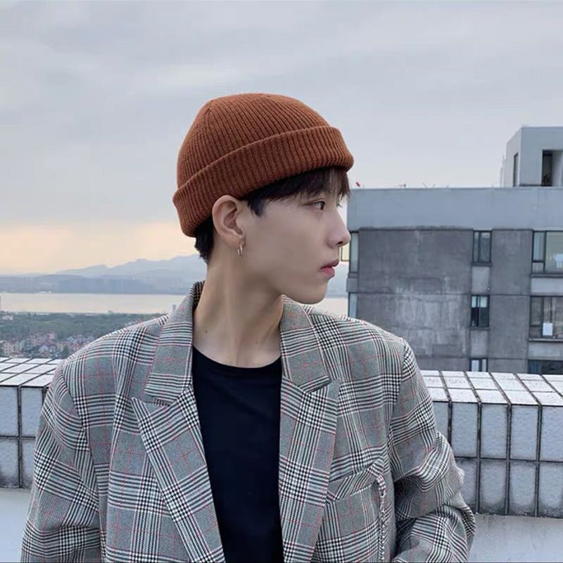 ❣️RICHHAT❣️ Topi Kupluk Beanie Hat Pendek skate Pria Wanita Wol Tebal Polos Premium Peci Miki Hat