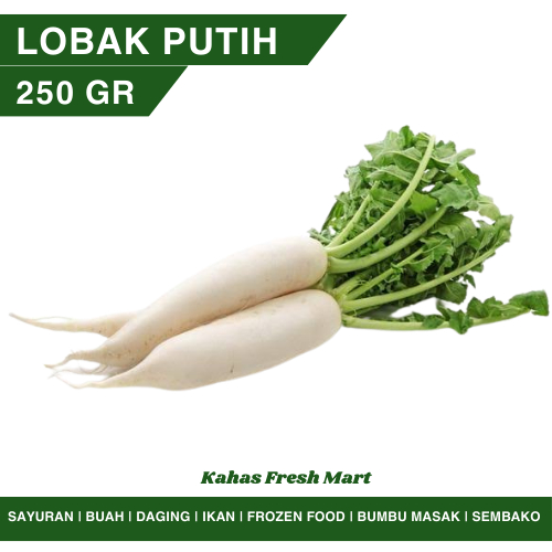 

Lobak Putih Segar 250 gr