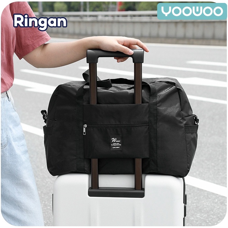 Paling Dicari YooWoo Tas travel jinjing besar  tas travel kain oxford waterproof  tas travel koper