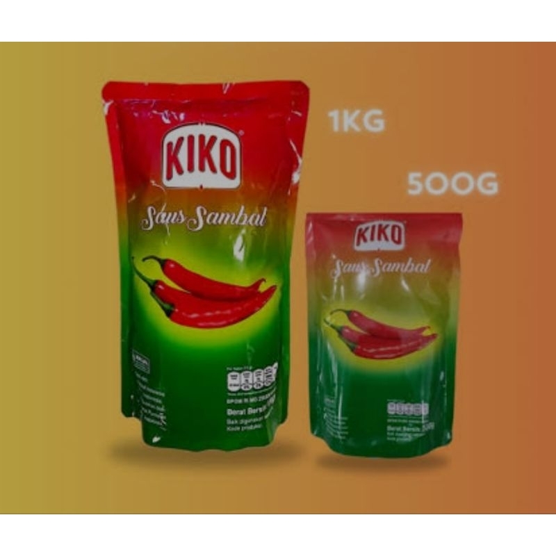 

Kiko Saus Sambal 500gr dan 1kg